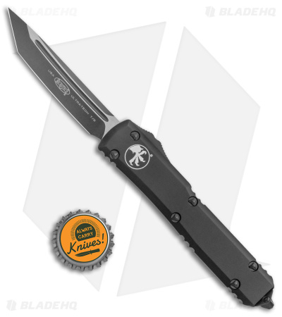 Microtech Ultratech T/E OTF Automatic Knife Tactical  (3.4" Black) 123-1T