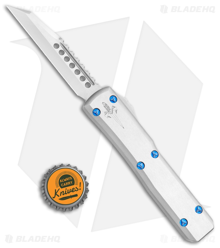 Marfione Custom Ultratech Warhound OTF Automatic Knife SS (3.4" Mirror
