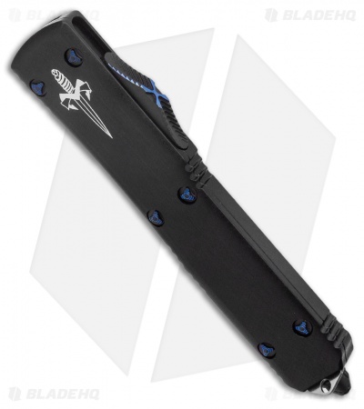 Microtech Ultratech OTF Automatic Knife Double Edge Dagger Black (3" Mirror)