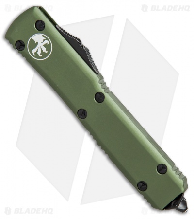 Microtech Ultratech D/E OTF Automatic Knife OD Green CC (3.4" Black Serr)
