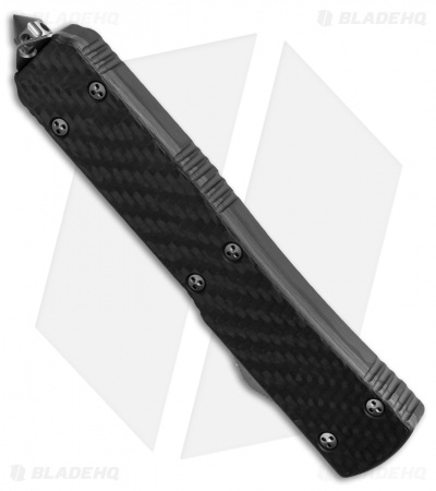 Microtech Ultratech Tanto OTF Knife Carbon Fiber (3.4" Satin) 123-4CF