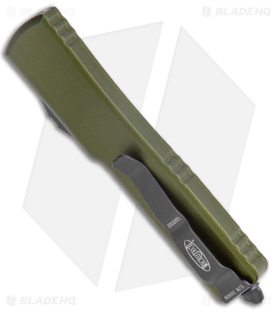 Microtech CA Legal UTX-70 OTF D/E Auto Knife OD Green (1.9" Black) CA147-1OD