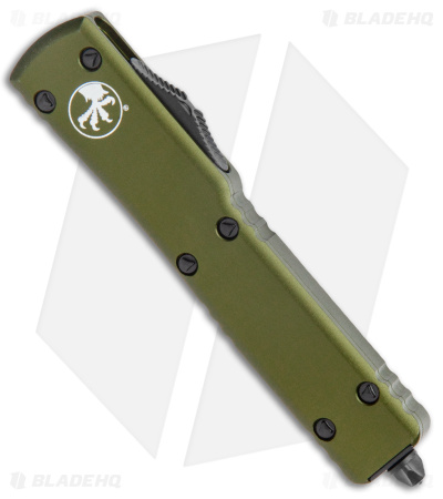 Microtech CA Legal UTX-70 OTF D/E Auto Knife OD Green (1.9" Black) CA147-1OD