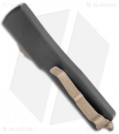Microtech Signature Series UTX-70 S/E OTF Automatic Knife (2.4" Bronze)
