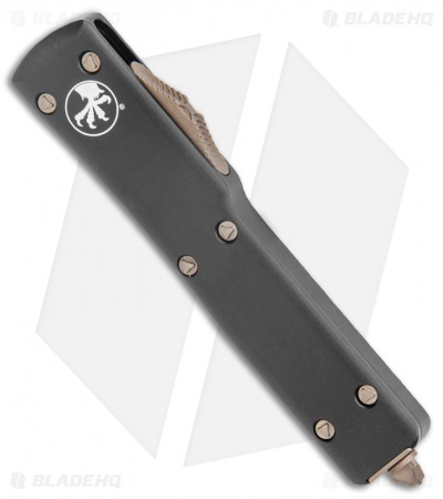Microtech Signature Series UTX-70 S/E OTF Automatic Knife (2.4" Bronze)