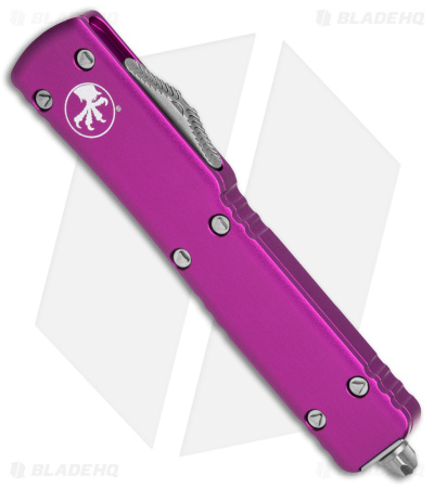 Microtech UTX-70 S/E OTF Automatic Knife Violet (2.4" Stonewash) 148-10VI