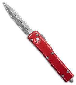 Microtech UTX-70 D/A OTF D/E Automatic Knife Distressed Red (2.4" Apocalyptic)