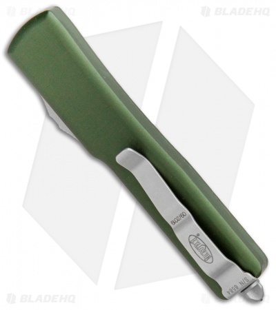 Microtech UTX-70 D/E OTF Automatic Knife OD Green CC (2.4" Satin)