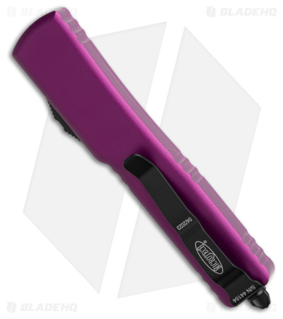 Microtech UTX-70 D/E OTF Automatic Knife Violet (2.5" Black) 147-1VI