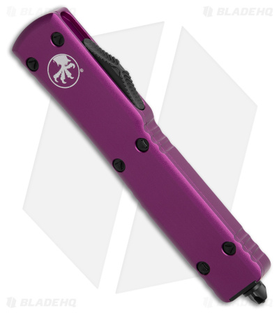 Microtech UTX-70 D/E OTF Automatic Knife Violet (2.5" Black) 147-1VI