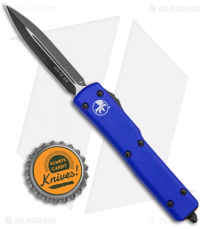 Microtech UTX-70 D/E OTF Automatic Knife Purple (2.4" Black) 147-1PU