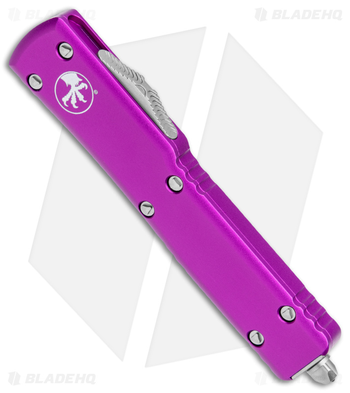 Microtech UTX-70 D/E Dagger OTF Automatic Knife Violet (2.4