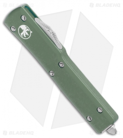 Microtech UTX-70 D/E OTF Automatic Knife OD Green (2.4" Stonewash) 147-10OD