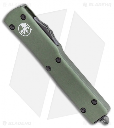 Microtech UTX-70 S/E OTF Automatic Knife Green (2.4" Two-Tone) 148-1