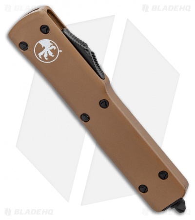 Microtech UTX-70 S/E OTF Automatic Knife Tan (2.4" Two-Tone) 148-1TA