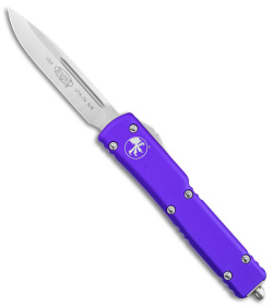 Microtech UTX-70 D/A OTF S/E Auto Purple (Satin) - Blade HQ