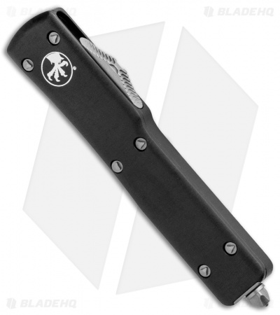 Microtech UTX-70 S/E OTF Automatic Knife Black (2.4" Two-Tone) 148-1