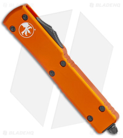Microtech UTX-70 Tanto D/A OTF Automatic Knife Orange (2.4" Black) 149-1OR