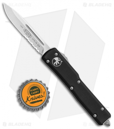 Microtech UTX70 D/A OTF S/E Automatic Knife (2.4" Satin Serr) 148-5