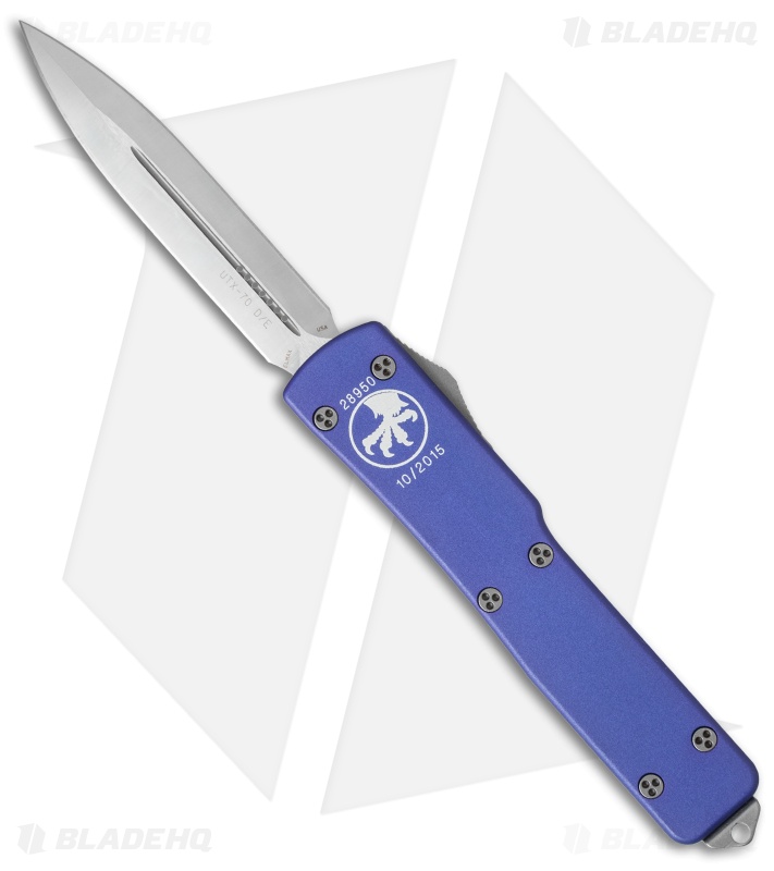 Microtech UTX-70 D/A OTF D/E Automatic Knife Purple (2.4" Satin) 147-4PU