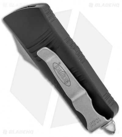 Microtech Troodon Mini D/E Automatic Black (1.9" Apocalyptic) 238-10 AP