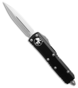 Microtech UTX-85 30th Anniversary D/E OTF Knife Black Al