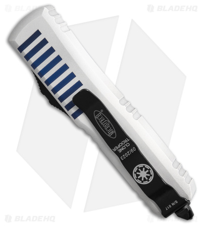 Microtech UTX-85 Clone Trooper D/E OTF Automatic Knife (3.1" White) 232-1CO