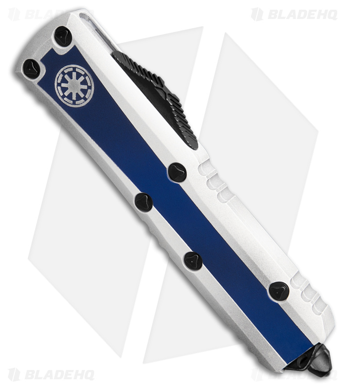 Microtech UTX-85 Clone Trooper D/E OTF Automatic Knife (3.1" White) 232-1CO