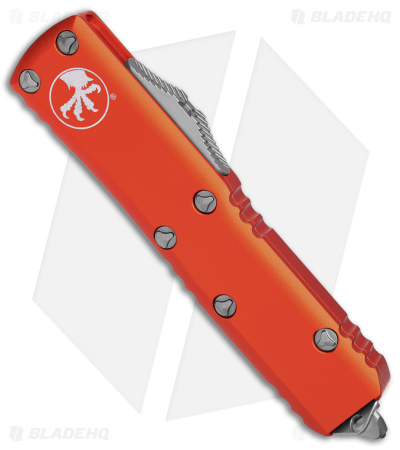 Microtech UTX-85 D/E OTF Auto Knife Orange  (3.125" Stonewash) 232-10 OR
