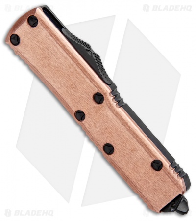 Microtech UTX-85 D/E OTF Automatic Knife Copper (3.125" Serrated) 232-3CP