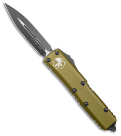 Microtech UTX-85 D/E OTF Automatic Knife OD Green (3.125" Black)