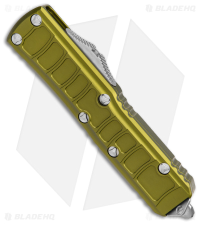 Microtech UTX-85 II Signature Series D/E Dagger OTF Auto OD Green (3.1" SW) 