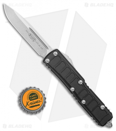 Microtech UTX-85 II Signature Series S/E OTF Auto Knife Black (3.1" SW)