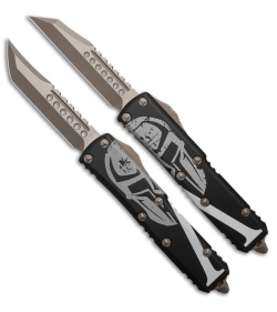 Microtech UTX-85 Molon Labe Hellhound + Warhound OTF Automatic Knife Set