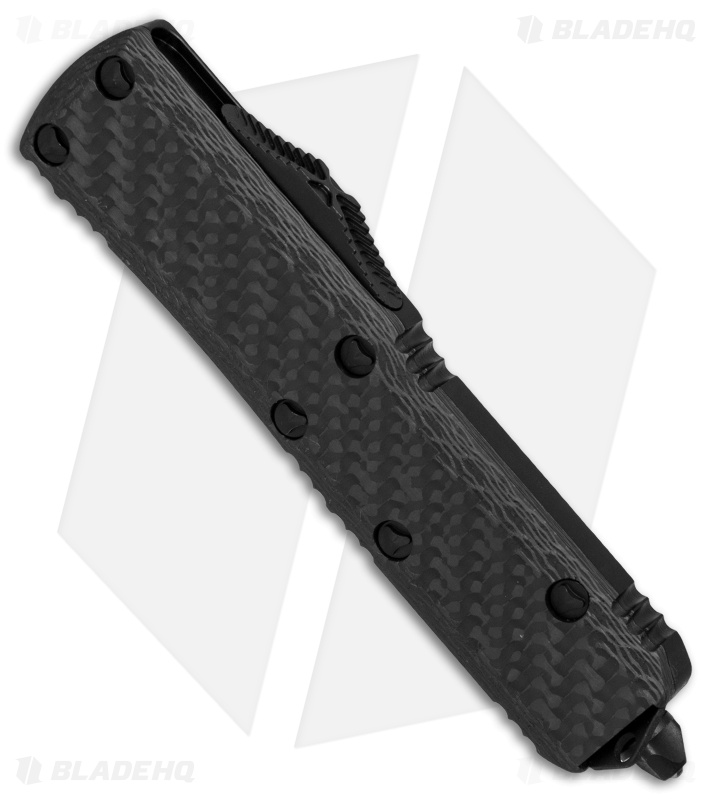Microtech UTX-85 S/E OTF Automatic Knife Carbon Fiber (3.1" Black) 231-1CFT