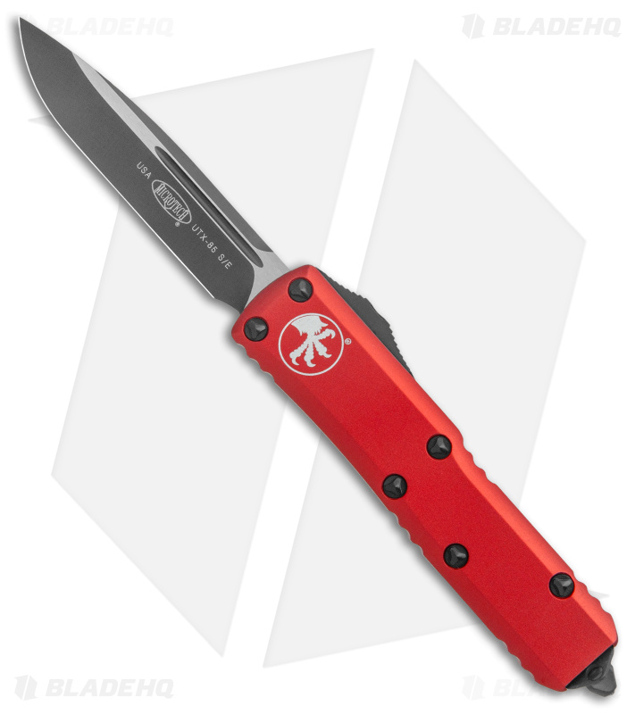 Microtech UTX-85 | S/E OTF Automatic Knife | Red | 231-1RD - Blade HQ
