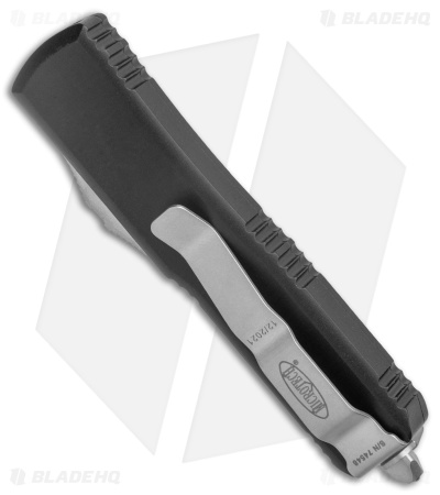 Microtech UTX-85 Drop Point S/E OTF Automatic Knife (3.1" Stonewash) 231-10
