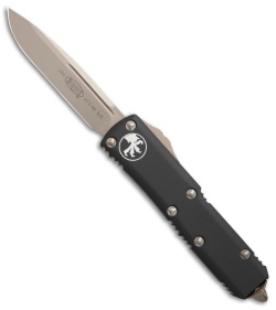 Microtech UTX-85 S/E OTF Automatic Knife Apocalyptic Black (3.125" Bronze) 