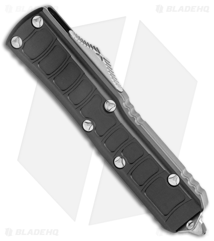 Microtech UTX-85 II Signature Series S/E OTF Automatic Black (3.1" Satin Serr)