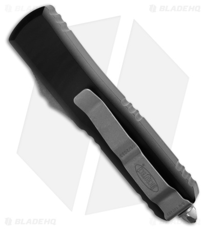 Microtech UTX-85 T/E OTF Automatic Knife Black (3.1" Apocalyptic Serr) 233-11AP