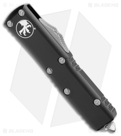 Microtech UTX-85 T/E Tanto OTF Automatic Knife Black Aluminum (3.1" Apocalyptic)