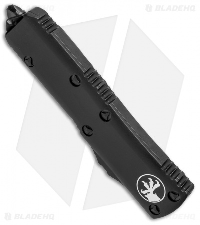 Microtech UTX-85 S/E OTF Automatic Knife Tactical (Black Serr) 231-2T