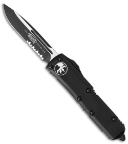 Microtech UTX-85 S/E OTF Automatic Knife Tactical (Black Serr) 231-2T | 6625