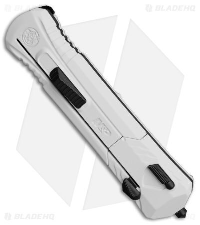 Smith & Wesson M&P OTF Spring Assisted Spear Point Knife White (3.5" Black)