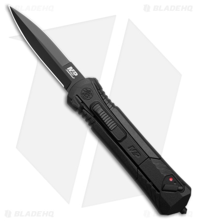 Smith & Wesson M&P Spring Assisted OTF Spear Point Knife Black (3.5" BB) 1110880