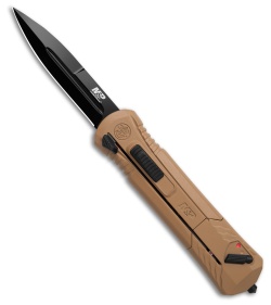 Smith & Wesson M&P OTF Spring Assisted Spear Point SE Knife FDE (3.5" Black)