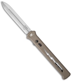 Paragon Estiletto Dagger OTF Automatic Dark Earth Bolt (Satin)