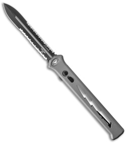 Paragon Estiletto Dagger OTF Automatic Gray Bolt (Black Serr)