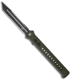 Paragon Estiletto Tanto OTF Automatic OD Green Arrow (Black P/S)