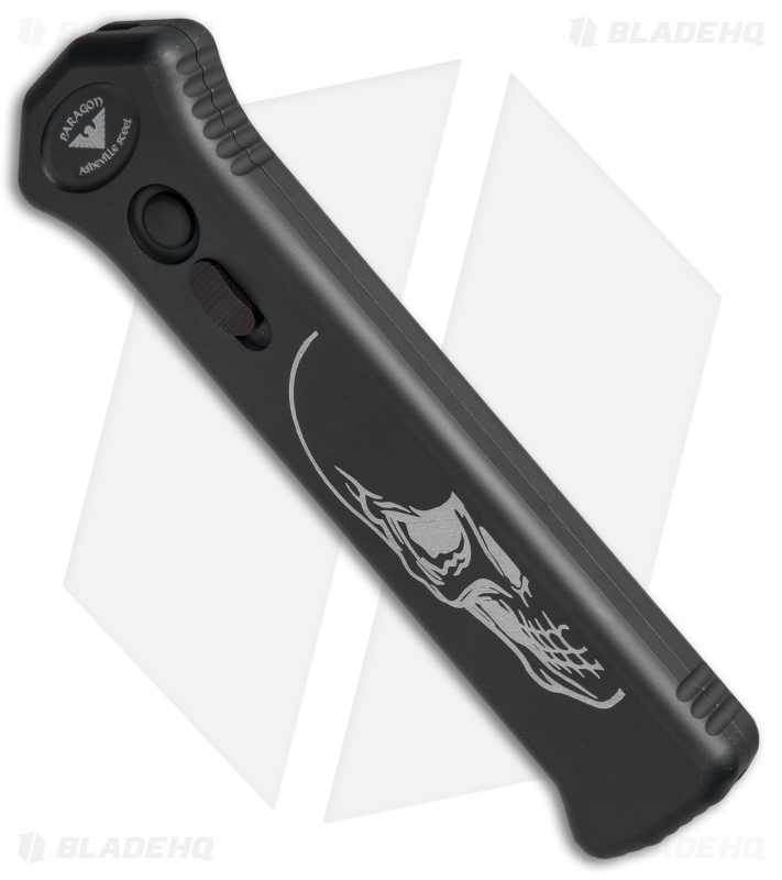 Paragon Para X  "Torch" Dagger OTF Automatic Knife Death Head (3.5" Red)